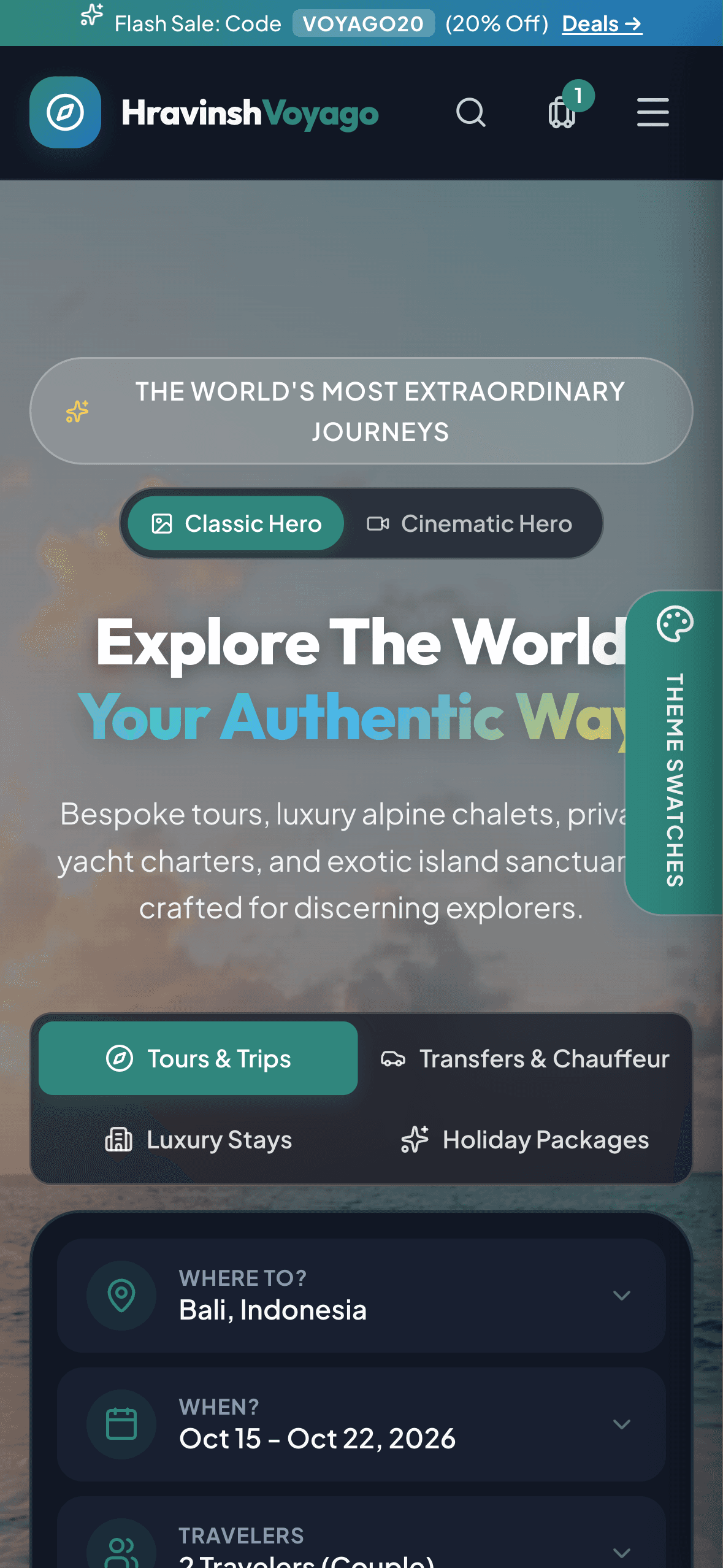 Mobile Responsive Experience